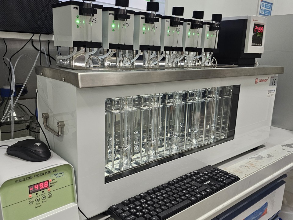 OTOMATİK VİSKOZİMETREMİZ 6 UNİTELİ.